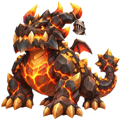 Cinderjaw, the Hearth Drake